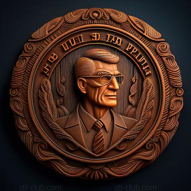 3D модель Игра Симулятор агента ФБР (STL)